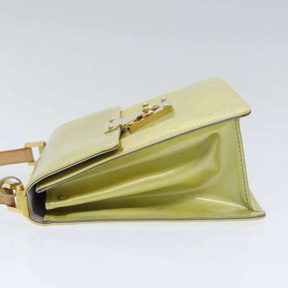 LOUIS VUITTON Monogram Vernis Spring Street Hand Bag Gris M91029 LV Auth ep5954 - Picture 4 of 16